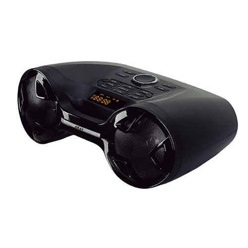 Radiomagnetofon AKAI APRC-20BG, přenosný, Bluetooth, FM rádio, AUX, USB, LCD disp
