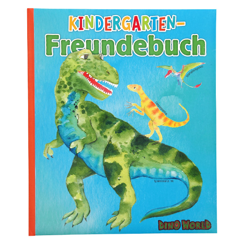 Kniha přátelství ze školky Dino World Tyrannosaurus rex, 96 stran