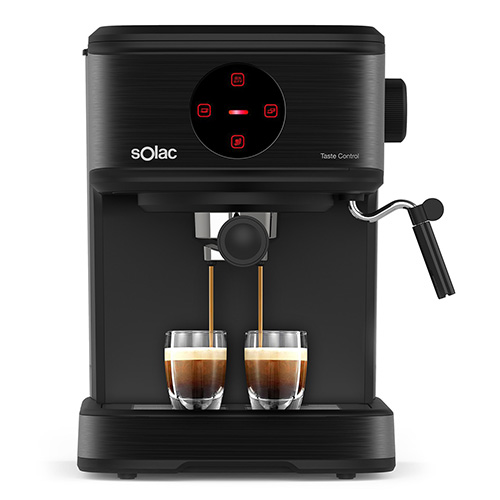 Espresso Solac CE4498, 20 barů, dotykové ovládání, systém Extra Cream, auto
