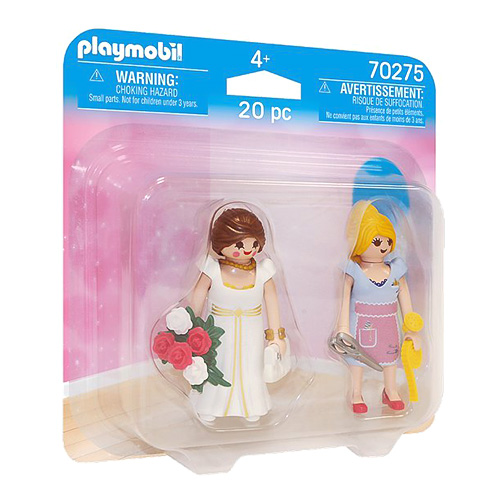 Nevěsta a švadlena Playmobil Svatba, 20 dílků
