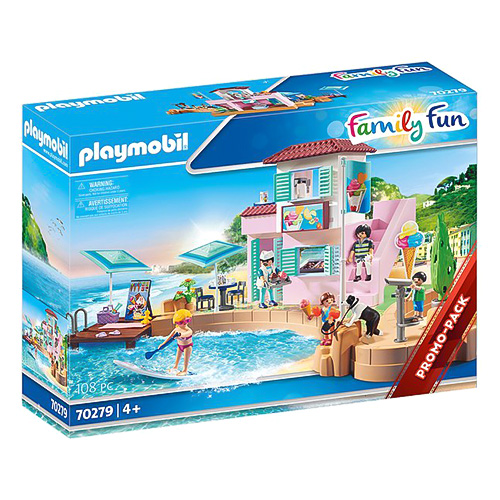 Zmrzlinárna v přístavu Playmobil Prázdniny, 108 dílků