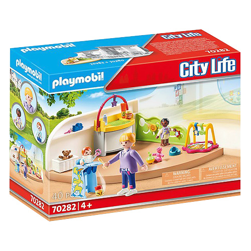 Koutek pro batolata Playmobil Život ve městě, 40 dílků