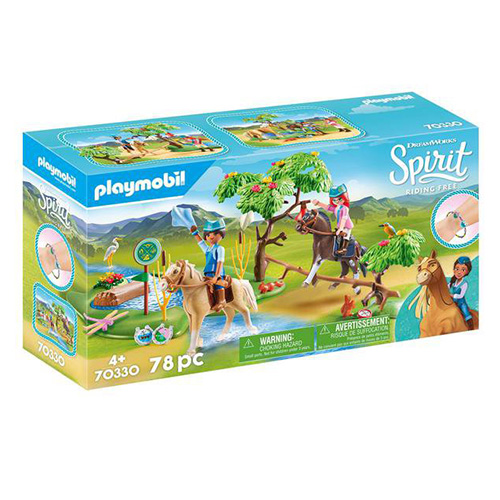 Výzva u řeky Playmobil Spirit Riding Free, 78 dílků