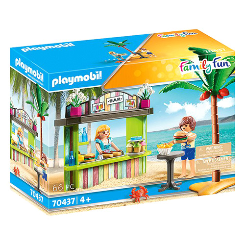 Plážový kiosek Playmobil Prázdniny, 66 dílků