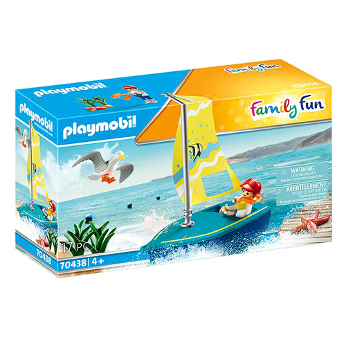 Plachetnice Playmobil Prázdniny, 17 dílků