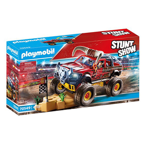 Monster Truck Bull Playmobil Kaskaderská show, 57 dílků