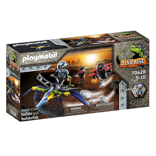 Pteranodon útok ze vzduchu Playmobil Dinosauři, 50 dílků
