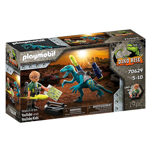 Výzbroj do boje Playmobil Dinosauři, 19 dílků