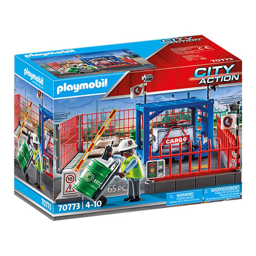 Nákladní sklad Playmobil Nákladní doprava, 65 dílků