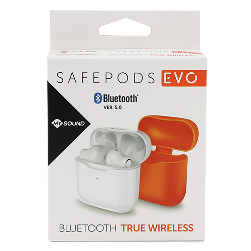 Sluchátka Meliconi 497417 OR SAFE PODS EVO, bezdrátová, Bluetooth 5.0, True Bud