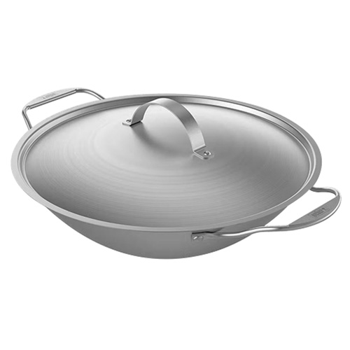 Wok Premium Weber Crafted wok s napařovačem, 4.9 litru, nerez