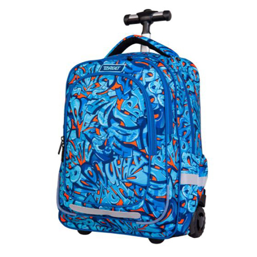 Školní batoh trolley Target Modrý, se vzorem