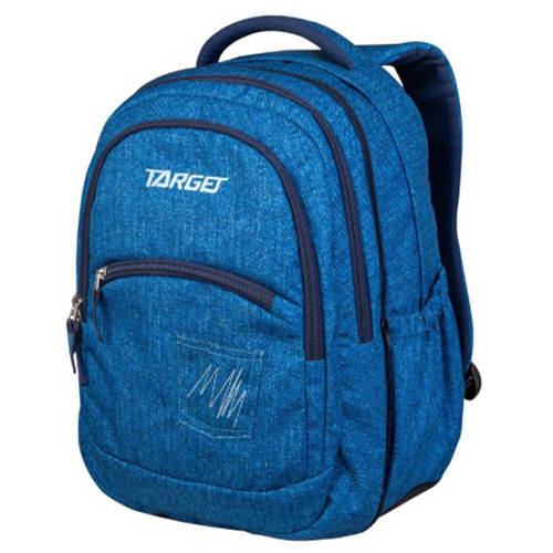 Studentský batoh Target Modrý, 2v1, kapsička
