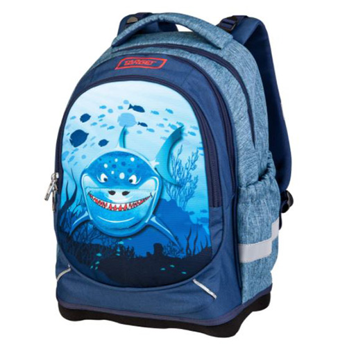 Studentský batoh Target Modrý, žralok