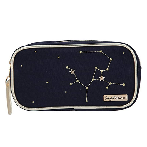 Kosmetická taška Top Model Modrá, znamení Sagittarius (Střelec) | 10861_A