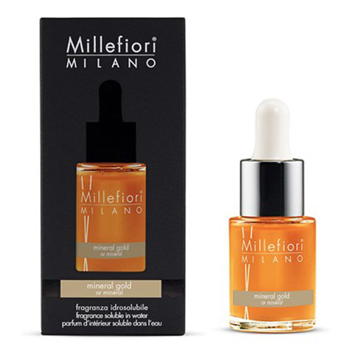 Aroma olej Millefiori Milano Mineralní zlato, 15 ml