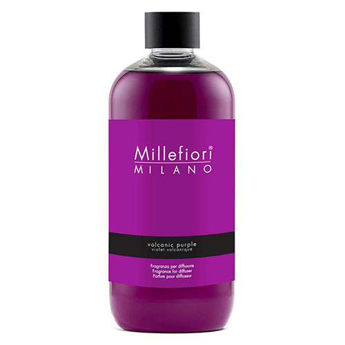 Náplň do difuzéru Millefiori Milano NATURAL | Vulkanická fialová, 500 ml