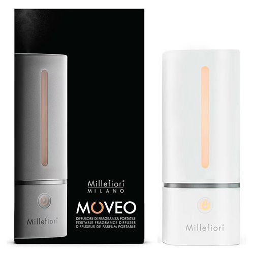 Aroma difuzér Millefiori Milano MOVEO | bílý, USB