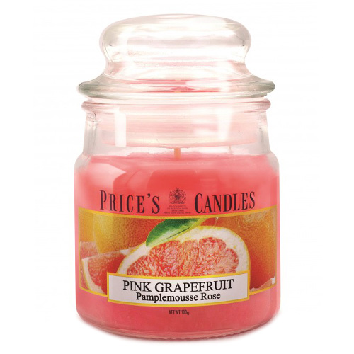 Price's Candles Svíčka ve skleněné dóze Price´s Candles Růžový grapefruit, 100 g
