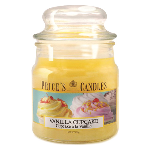 Price's Candles Svíčka ve skleněné dóze Price´s Candles Vanilkový košíček, 100 g