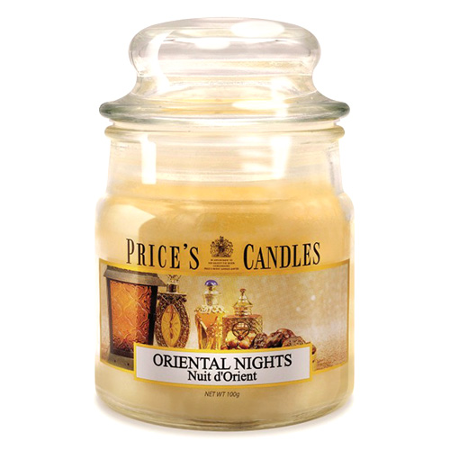Price's Candles Svíčka ve skleněné dóze Price´s Candles Orientální noc, 100 g