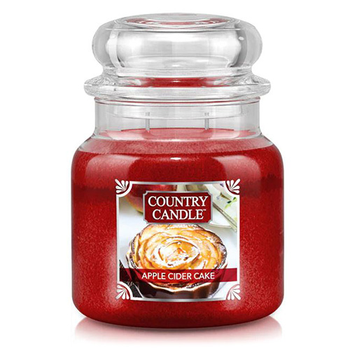Svíčka ve skleněné dóze Country Candle Jablečný dort, 453 g
