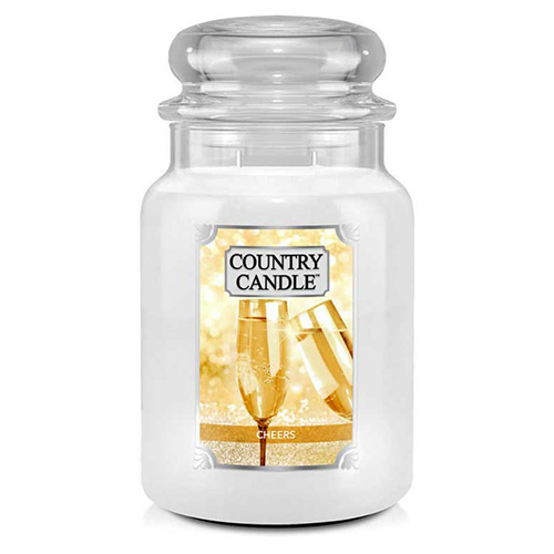 Svíčka ve skleněné dóze Country Candle Na zdraví, 680 g