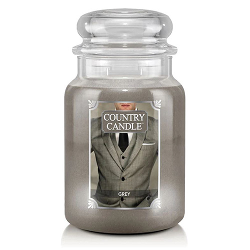 Svíčka ve skleněné dóze Country Candle Pan Grey, 680 g