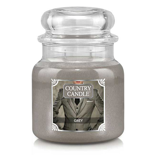 Svíčka ve skleněné dóze Country Candle Pan Grey, 453 g