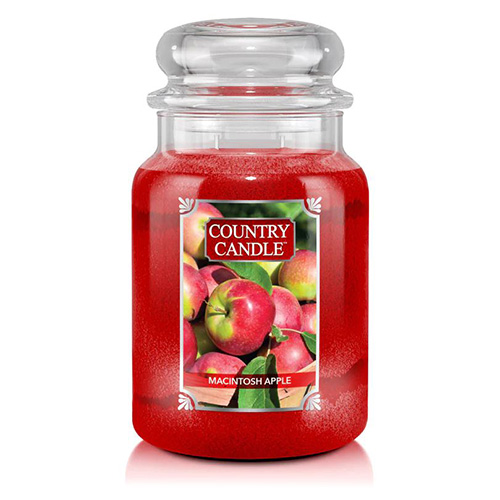 Svíčka ve skleněné dóze Country Candle Jablka Macintosh, 680 g