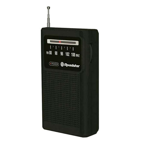 Rádio Roadstar TRA-1230/BK, přenosné, FM, 1 x repro, 2x AA, barva černá
