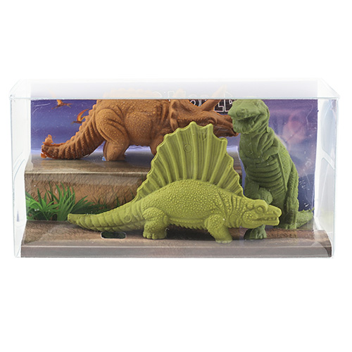 ASST | Sada figurek dinosaurů Dino World Stegosaurus, T-Rex, Triceratops | 0411902_A