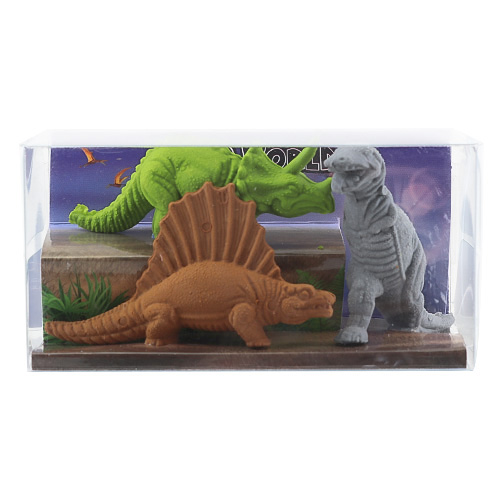ASST | Sada figurek dinosaurů Dino World Stegosaurus, T-Rex, Triceratops |0411902_A