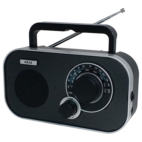 Rádio AKAI APR-5112, přenosné, AM/FM, 230V~50Hz