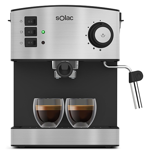 Kávovar Solac CE4483, Taste Classic M80 Inox, 20 barů, 1,6 L, 850 W