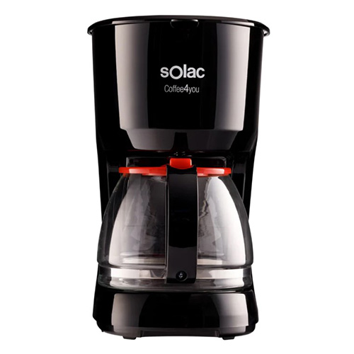 Překapávací kávovar Solac CF4036, kávovar na překapávanou kávu, až na 12 šálků kávy, o