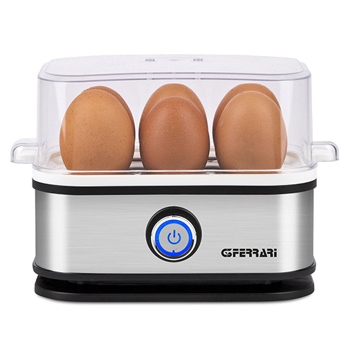 vařič vajec G3Ferrari G1015600, až na 6 vajec, včetně odměrky, 400 W