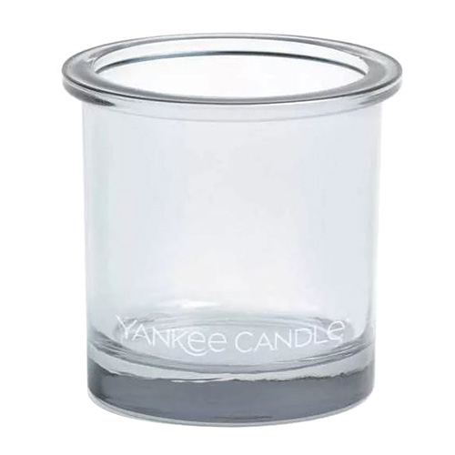 Svícen skleněný Yankee Candle Čiré sklo, 7 cm