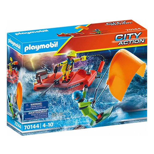 Záchranářský člun Playmobil Záchranáři, 30 dílků | 70144