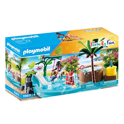 Dětský bazének Playmobil Prázdniny, 42 dílků | 70611
