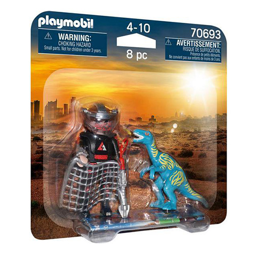 Lovec a dinosaurus Playmobil Dinosauři, 8 dílků | 70693