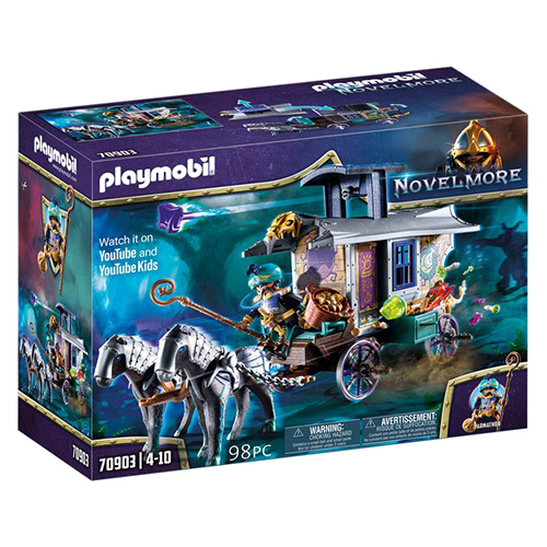 Obchodníkův kočár Playmobil Novelmore, 98 dílků | 70903