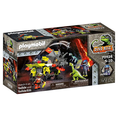 Bojový robot Playmobil Dinosauři, 49 dílků, 70928