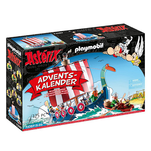 Adventní kalendář Playmobil Asterix, 125 dílků | 71087