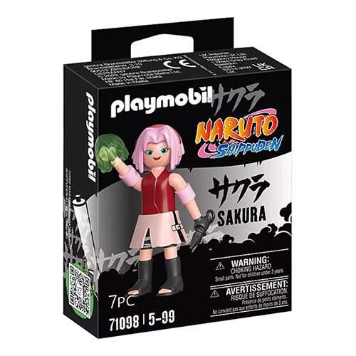 Sakura s rukavicí Playmobil Naruto Shippuden, 7 dílků, 71098