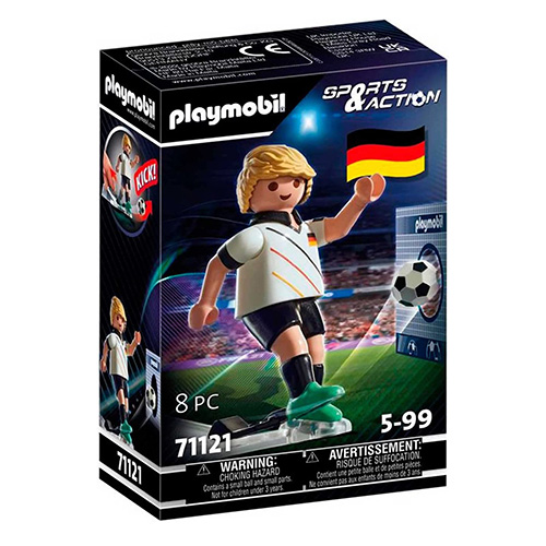 Fotbalista Německa Playmobil Sport a akce, 8 dílků, 71121