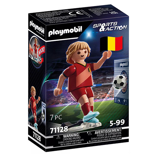 Fotbalista Belgie Playmobil Sport a akce, 7 dílků |71128