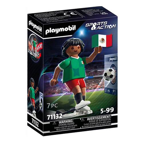 Fotbalista Mexika Playmobil Sport a akce, 7 dílků, 71132