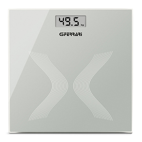 Osobní váha G3Ferrari G3005306, elektronická, tvrzené sklo, LCD displej, 1 x CR203