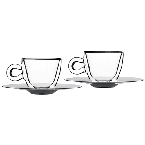 Bormioli Luigi Skleničky Luigi Bormioli Thermic Glass 2 espresso cups | 2 ks x 6,5 cl